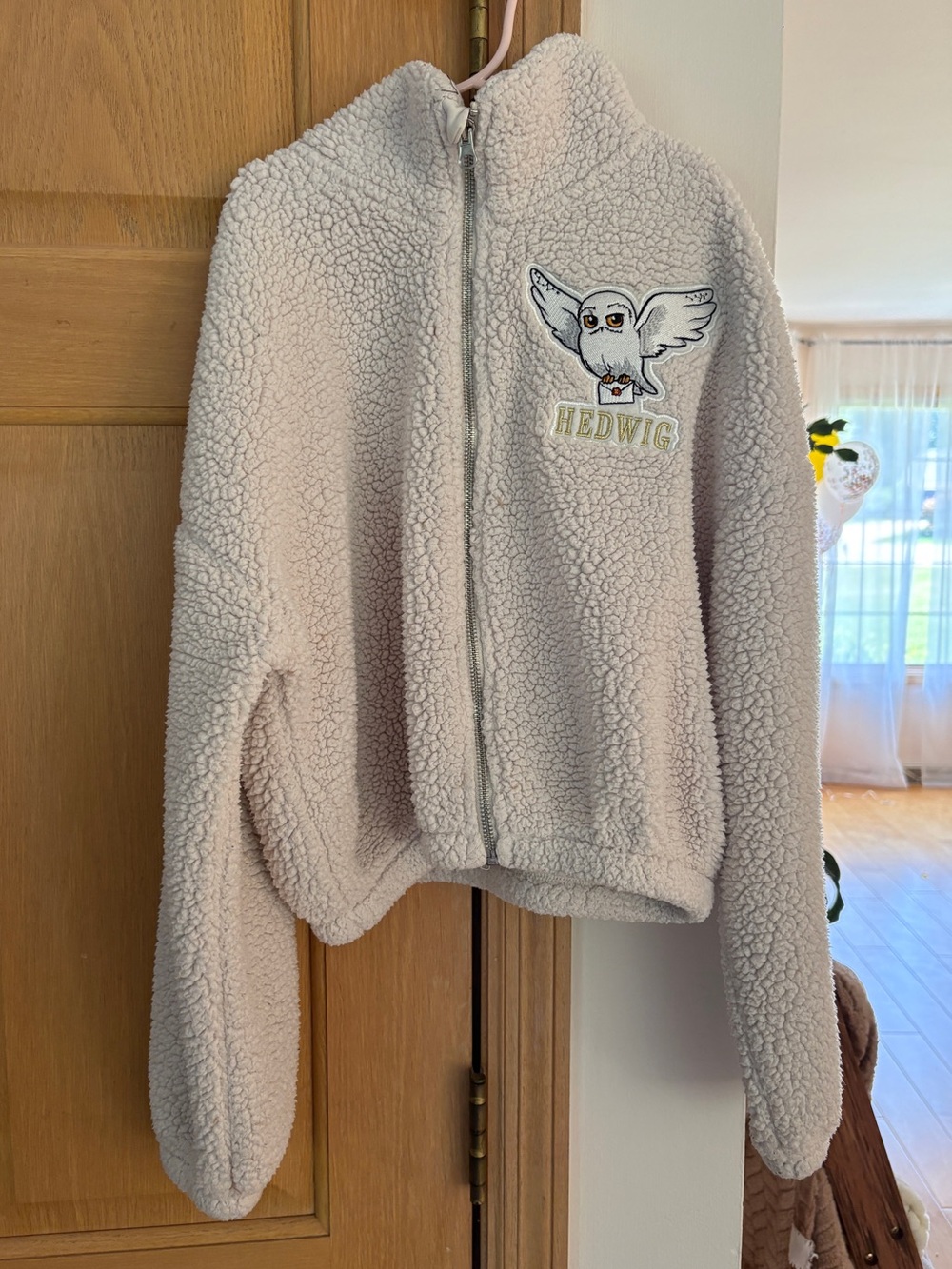 🤍 H&M🤍Harry Potter Teddy jacket oversized , girls size 12-14